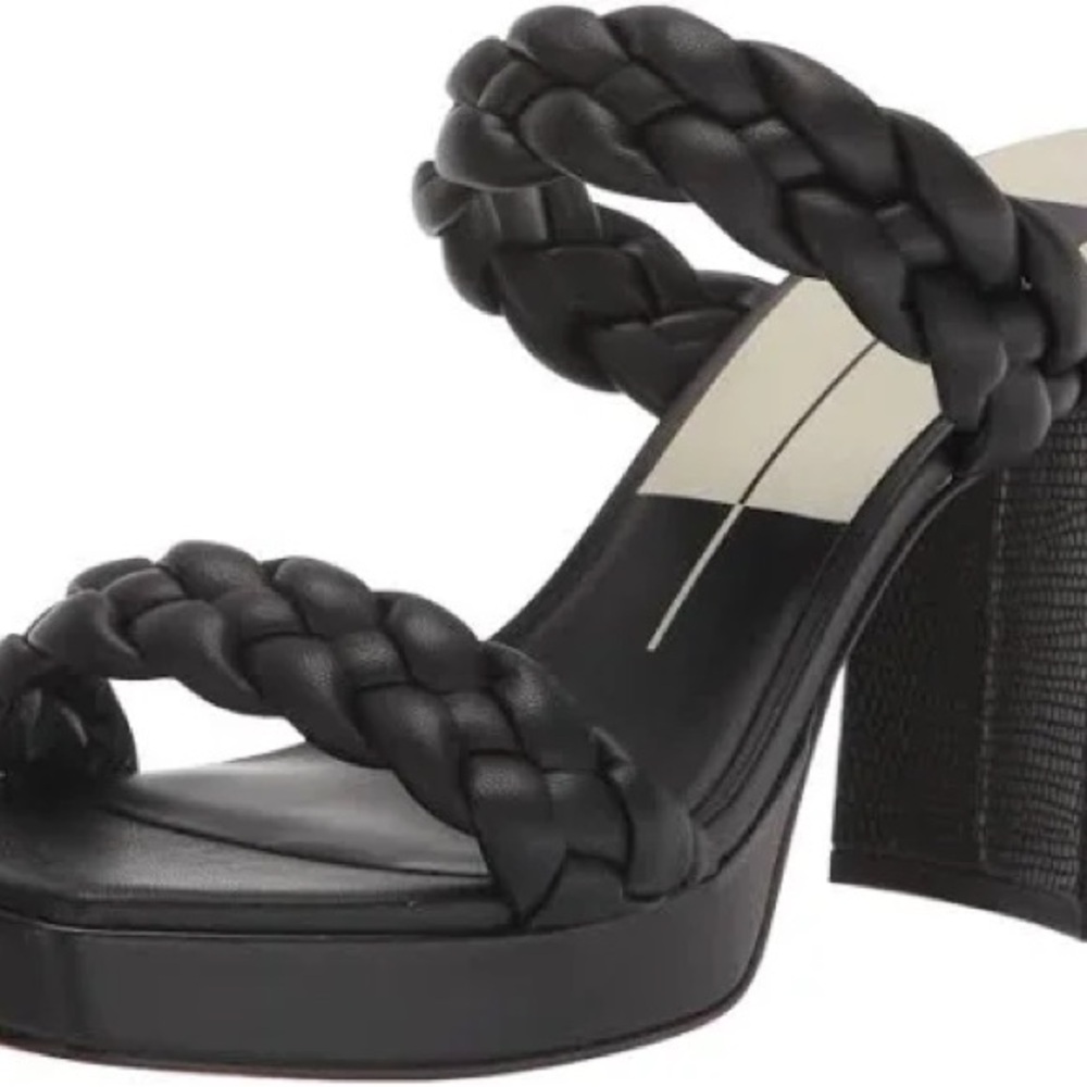 Dolce Vita Black ASHBY SANDAL 9.5 worn 1x